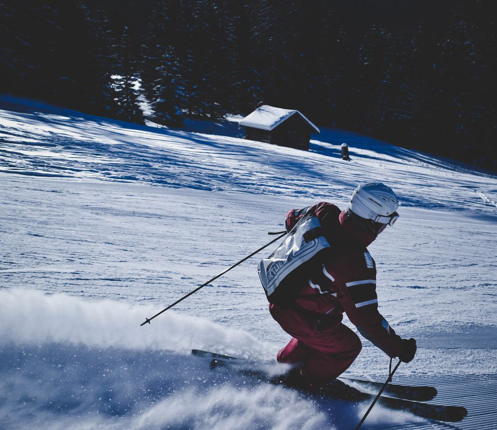 how to ski powder