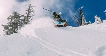 how to ski powder