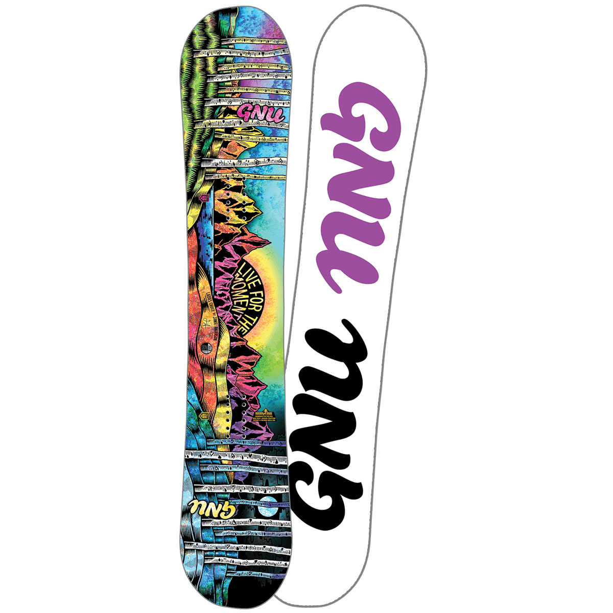 gnu ladies choice ASYM snowboard 2018