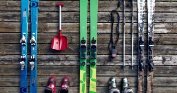 used ski equipment